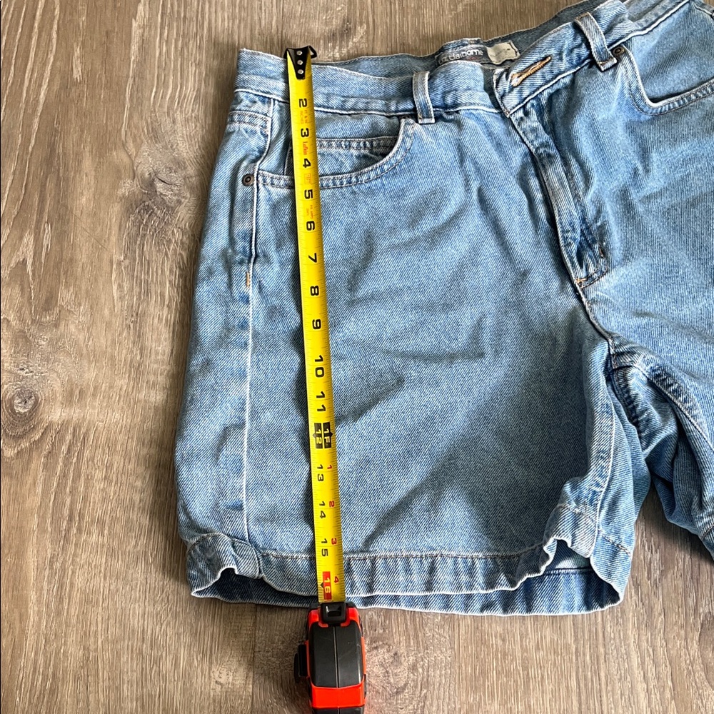 Vintage 90s Liz Claiborne Jean High Waist Shorts - Picture 5 of 5